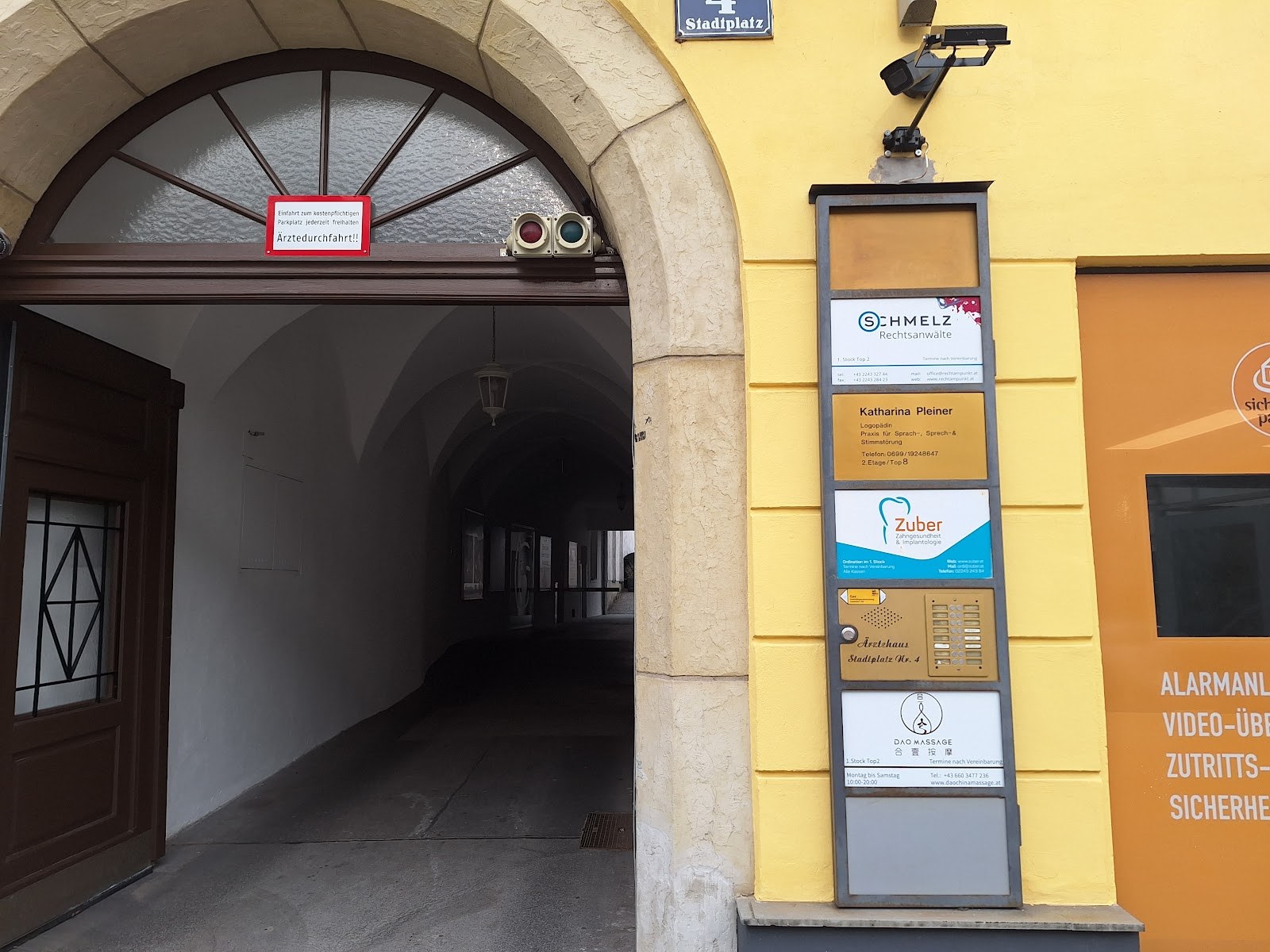 Das Massagestudio Dao China Massage in Klosterneuburg